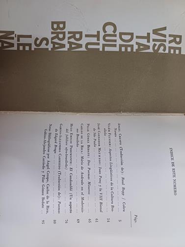 Revista de Cultura Brasileña 16 | 169865 | AAVV