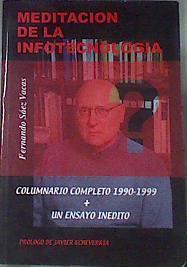 Meditación de la infotecnología | 171050 | Sáez Vacas, Fernando