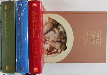 Gran cocina navarra. Etnografía Historia Gastronomia 4 tomos Obra Completa | 140205 | Idoate, Florencio
