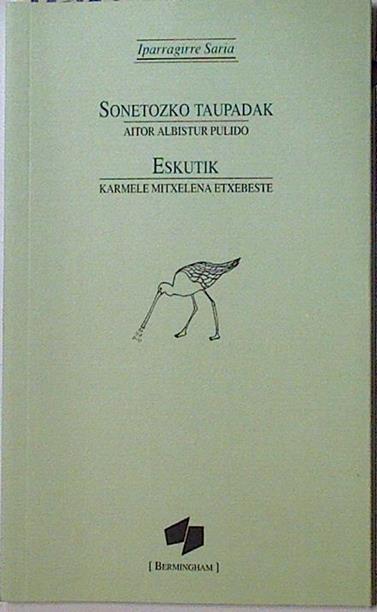 Sonetozko Taupadak / Eskutik | 128158 | Albistur Pulido, Aitor/Mitxelena Etxebeste, Karmele
