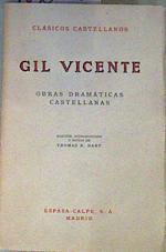 Obras dramáticas castellanas | 168673 | Gil Vicente
