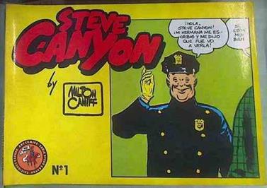 Steve Canyon. ( LOTE ) números del 1 al 12. ( números 1, 2, 3, 4, 5, 6, 7, 8, 9, 10, 11, 12 ) | 158171 | CAniff, Milton