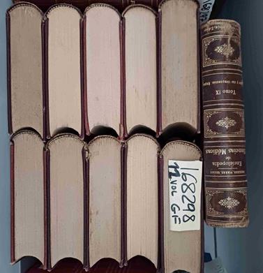 ENCICLOPEDIA DE CIENCIAS MÉDICAS. NUEVA PRÁCTICA MÉDICO-QUIRÚRGICA ILUSTRADA 11 tomos | 168298 | A. Pinard, Brissaud. E/P. Reclus.