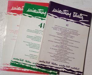 Mientras Tanto. Revista De Ciencias Sociales | 60983 | Varios Autores Por Número