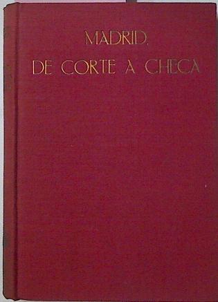 Madrid De Corte A Checa | 7963 | Foxa Y Torroba Agustin