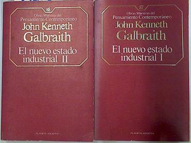 El Nuevo estado industrial 2 tomos | 131601 | Galbraith, John Kenneth