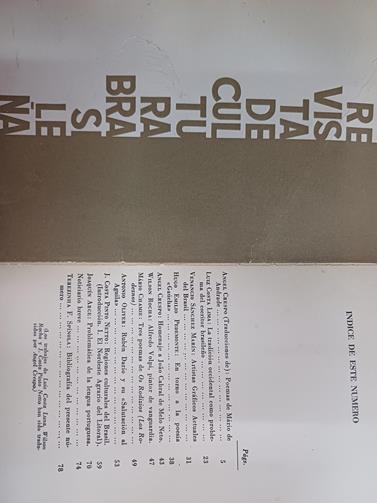 Revista de Cultura Brasileña 4 | 169822 | AAVV