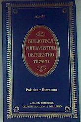 Política y literatura | 156970 | Azorín