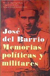 Memorias políticas y militares de jose del Barrio | 178342 | Barrio Navarro, José del