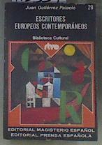 Escritores europeos contemporáneos | 173359 | Gutiérrez Palacios, Juan
