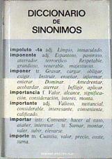 Diccionario de sinonimos VOX | 172276 | SAMUEL Gili Gaya