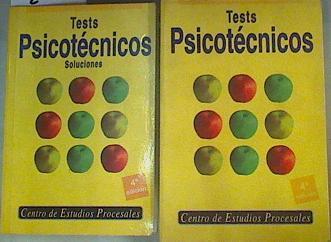 Test psicotécnicos + Soluccionario | 163134 | Bernárdez Fernández, Vicente/Piñuela Perea, Covadonga/Gragera Becerra, Manuela