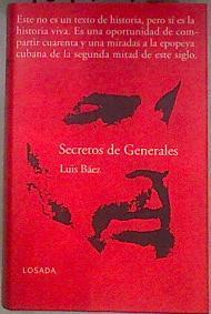 Secretos de Generales | 181169 | Báez, Luis