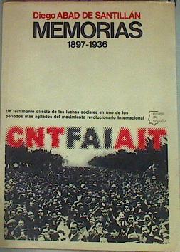 Memorias 1897 1936 | 54741 | Abad De Santillán Diego