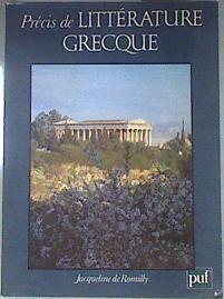 Précis de Littérature Grecque | 171882 | Romilly, Jacqueline de