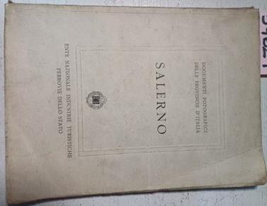 Salerno Documenti Fotografici Delle Provincie D´italia | 54621 | Ente Nacional De Industria Tur