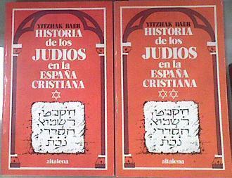 Historia de los judios en la España cristiana 2 Tomos | 178875 | Baer, Ytzhak
