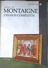 Ensayos completos | 177283 | Montaigne, Michel de