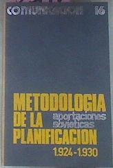 Metodología De La Planificación 1924 - 1930 Aportaciones Soviéticas | 53144 | Rozentul Bazarov Sarov Strumilin  Kovalevski, Popov Litsohenko Preobrazhens