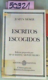 Escritos Escogidos | 50321 | Möser Justus