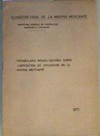 Vocabulario Inglés-Español sobre lubricación de aplicación en la Marina mercante | 166495 | Subsecretaría de la Marina mercante/González Rodal, Ángel