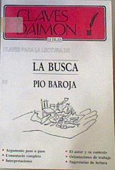 Claves para la lectura de La Busca de Pío Baroja | 168106 | Sagaró Faci, Matilde