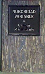 Nubosidad Variable | 30933 | Martin Gaite, Carmen