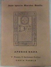 Apenas nada | 175239 | Morales Bonilla, Juan Ignacio