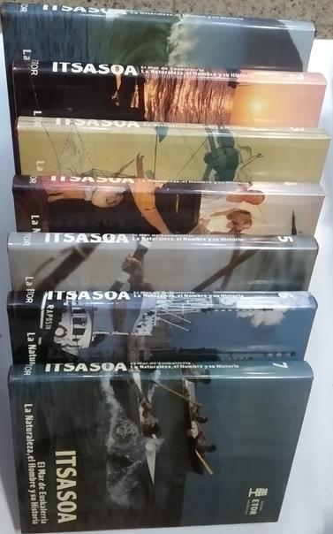 Itsasoa. El mar de Euskalerria , la naturaleza, el hombre y su historia. 7 Tomos obra completa | 75035 | Enrique Ayerbe