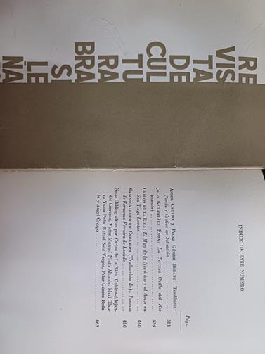 Revista de Cultura Brasileña 15 | 169869 | AAVV