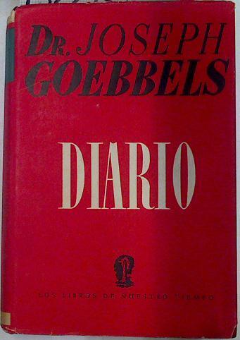 Diario Goebbles | 132293 | Goebbles, Dr Joseph