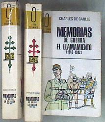 Memorias de guerra El Llamamiento 1940-1972 La Unidad 1942-1944 La alvación 1944-1946  3 omos | 176464 | Charles de Gaulle