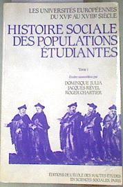Histoire sociale des populations étudiantes | 178866 | Dominique Julia et al