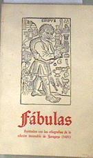 Fábulas Ilustradas con las xilografías de la edición incunable de Zaragoza (1489) | 177125 | Esopo