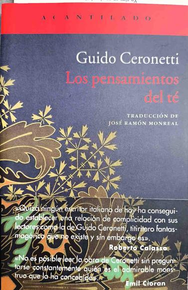 Los pensamientos del té | 187592 | Ceronetti, Guido (1927-)