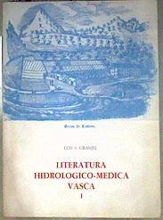 Literatura hidrologico-médica vasca I | 187297 | Granjel, Luis S.