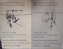 Don Quijote De La Mancha (Dos Tomos) Edición del XXV Aniversario de Círculo de Lectores 1987 | 168621 | Cervantes Saavedra, Miguel de/Antonio Saura Ilustrador