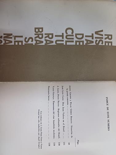 Revista de Cultura Brasileña 5 | 169837 | VVAA