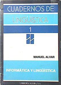 Informática y linguística | 138239 | Alvar, Manuel