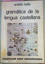 Gramatica De La Lengua Castellana | 3964 | Bello Andres