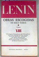 Obras escogidas en doce tomos, Tomo VIII de marzo a noviembre de 1918 | 171182 | LENIN Vladimir Ilich