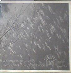 Premio VALLE de GORDEXOLA 4º Concurso de Cuentos | 172332 | AA.VV.